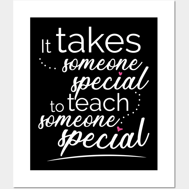 Paraprofessional Special Education Teacher Wall Art by psiloveyou